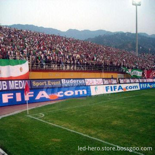 Waterproof Stadium LED Display, Used for Rubber Mask, Angle Adjustable, Rubber Covers for Protection
